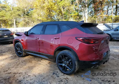 2025 Chevrolet Blazer Rs from USA, damaged, VIN 3GNKBERS2SS166754